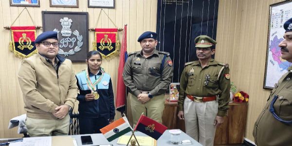 गोल्ड मेडल जीत शीतल चतुर्वेदी ने बढ़ाया बस्ती पुलिस का मान