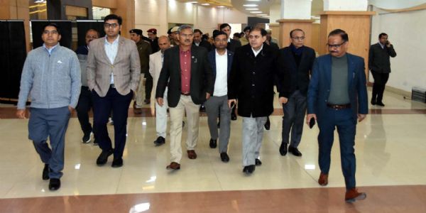 हिसार में मुख्यमंत्री के दौरे से पहले उपायुक्त ने लिया व्यवस्थाओं का जायजा