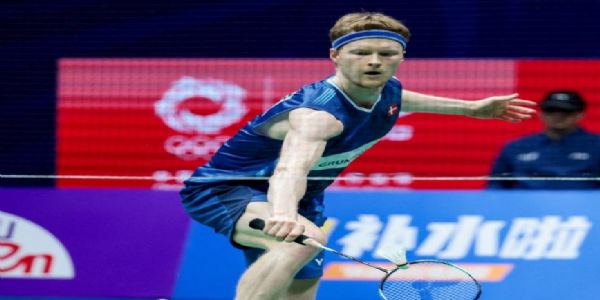 डेनमार्क के विश्व नंबर-3 बैडमिंटन खिलाड़ी एंडर्स एंटोनसेन