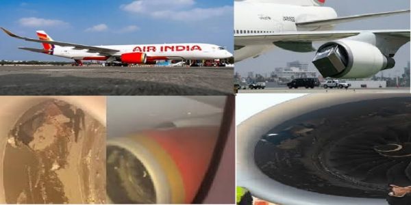 एयर इंडिया के ए-350 विमान का जारी फोटो एयर इंडिया के ए-350 विमान का जारी फोटो