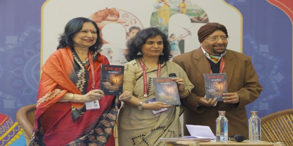 जेएलएफ में साहित्यिक संवाद सत्र पोएट्री–खुद से बात का आयोजन