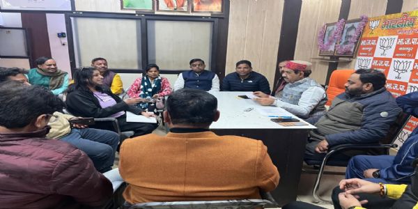 16 से 18 जनवरी तक घर-घर अभियान, नए मतदाताओं को माला पहनाकर करेंगे सम्मान : अनिल दीक्षित