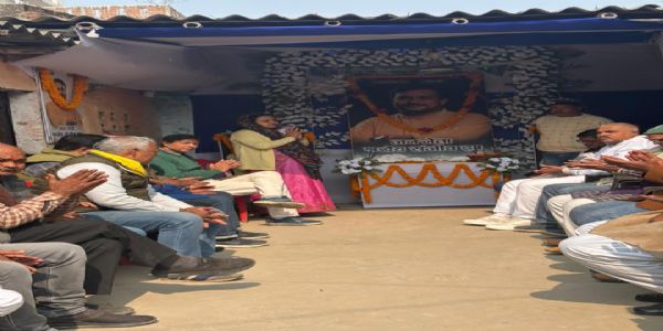 पूर्व भाजपा विधायक स्व. संजीव झा की 56 वीं जयंती समारोह आयोजित