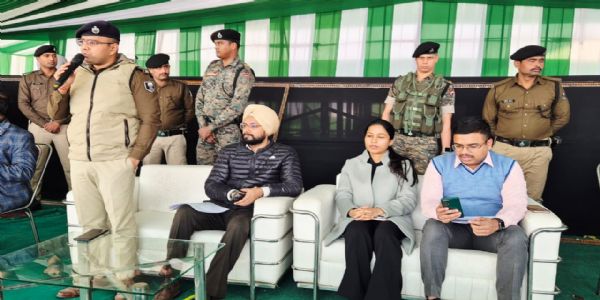 बेतिया में मुख्यमंत्री की समृद्धि यात्रा को लेकर प्रशासन–पुलिस ने की संयुक्त ब्रीफिंग