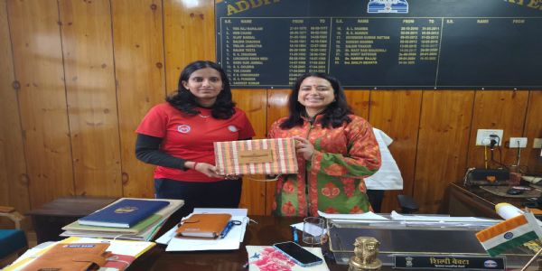 नीतिका ने बढ़ाया जिले का मान, आपदा मित्र के रूप में मिला राष्ट्रीय स्तर पर सम्मान