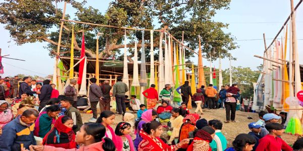 शरशंका में ऐतिहासिक पौष पर्वण मेला आरंभ, आस्था-संस्कृति और सौहार्द का संगम