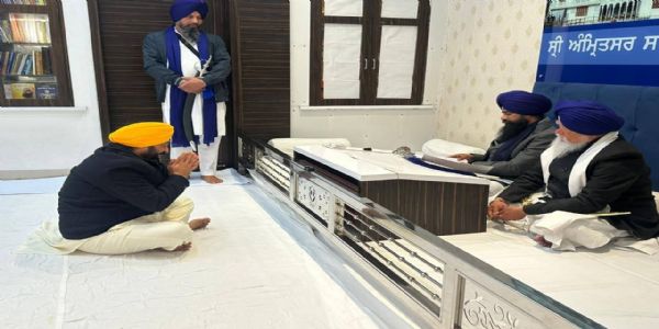 सिख गुरुओं के विवादित वायरल वीडियो पर अकाल तख्त साहिब के सामने पेश हुए सीएम भगवंत मान