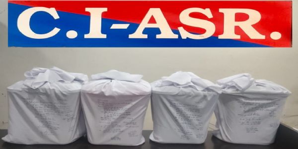 अमृतसर से 40 किलो हेरोइन बरामद, चार तस्कर पकड़े गए