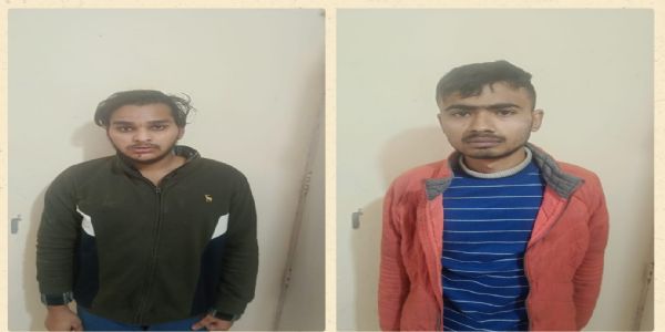 फरीदाबाद : प्रीपेड टास्क के नाम पर लाखों की ठगी, दो आरोपित गिरफ्तार