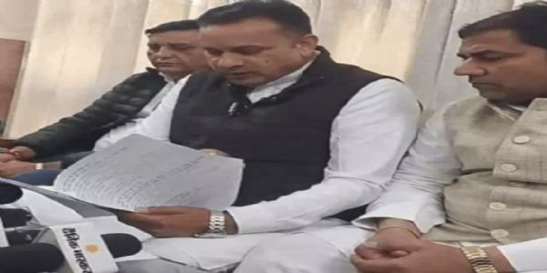 झज्जर : बादली के विधायक को जान से मारने की धमकी