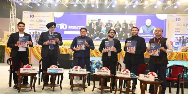 भारत मंडपम में आयोजित स्टार्ट-अप इको सिस्टम रैंकिंग पाँचवां संस्करण