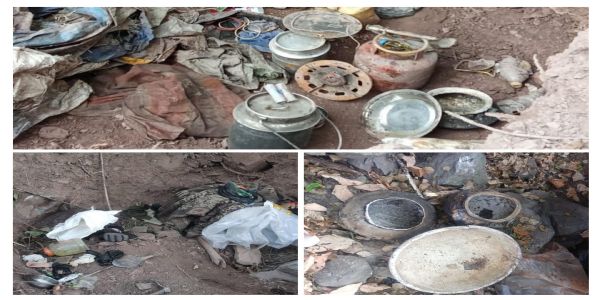 Three terrorist hideouts destroyed in Kathua, search operation underway