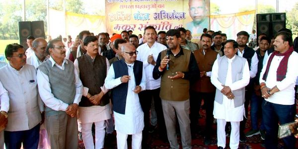 दमोहः राज्य मंत्री पटेल ने खैरी, मड़ला एवं अदौल्या पहुंच मार्ग का किया भू‍मि-पूजन