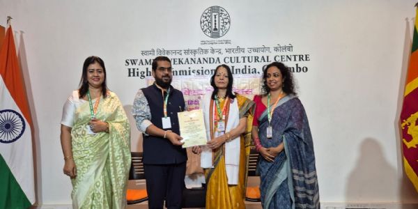 सिरसा: साहित्यकार कौशिक दंपति को मिला भारत-श्रीलंका हिंदी गौरव सम्मान