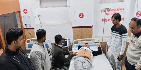 मंडल रेल चिकित्सालय मुरादाबाद में 100 रेलवे लाभार्थियों का हुआ फाइब्रो स्कैन