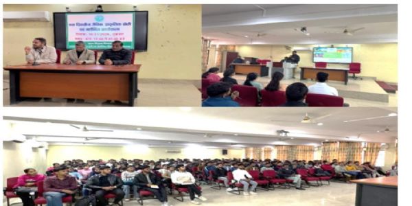 सीएसए के छात्रों को जैविक एवं प्राकृतिक खेती के प्रति किया गया जागरूक