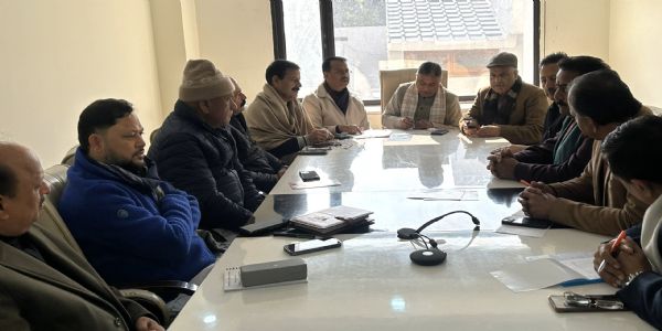 भाजपा ने राष्ट्रीय अध्यक्ष चुनाव पर चर्चा के लिए राष्ट्रीय और राज्य परिषद सदस्यों की बैठक आयोजित की