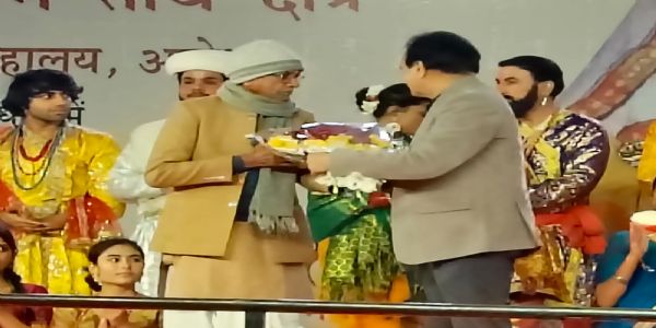 कर्मयोगिनी माता अहिल्या का राम जन्मभूमि परिसर में हुआ मंचन