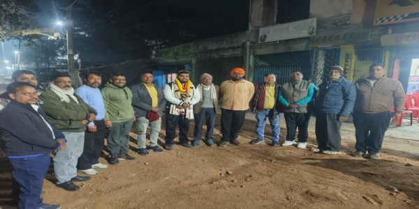 पावर लिफ्टिंग में भास्कर ने हासिल किया गोल्ड मेडल, किया गया सम्मानित