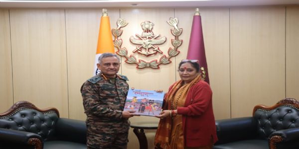 विधानसभा अध्यक्ष ऋतु खण्डूड़ी भूषण ने सीडीएस जनरल अनिल चौहान से की मुलाकात