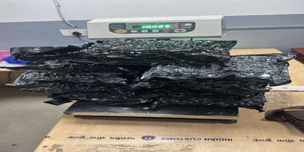 आईजीआई एयरपोर्ट पर 8.77 किलो गांजा जब्त, बैंकॉक से आए दो भारतीय यात्री गिरफ्तार