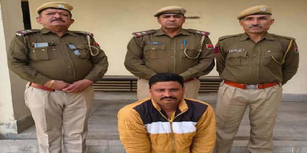 हिस्ट्रीशीटर ड्रग माफिया को गिरफ्तार किया