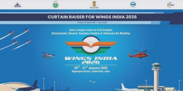 विंग्स इंडिया 2026 उड़ान भरने के लिए तैयार, 28-31 जनवरी तक हैदराबाद में होगा कार्यक्रम