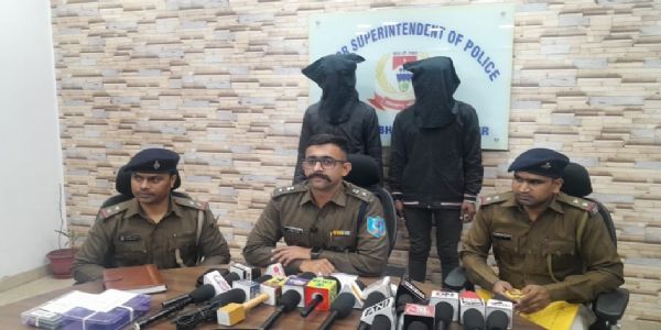 पुलिस ने ब्राउन शुगर के साथ दो आरोपितों को किया गिरफ्तार