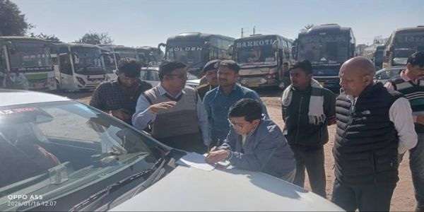 इंदौरः स्लीपर बसों पर आरटीओ का बड़ा एक्शन, नियम तोड़ने वालों पर सख्ती