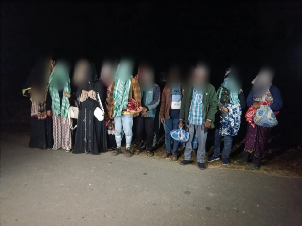 असम में अवैध रूप से घुसपैठ करने वाले 14 अप्रवासी