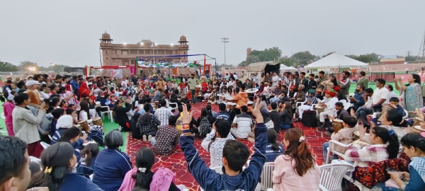 छुट्टी के दिन उमड़ा बच्चों का सैलाब : चिल्ड्रन फेस्टिवल–‘आजू गूजा 2.0’ का हुआ भव्य समापन