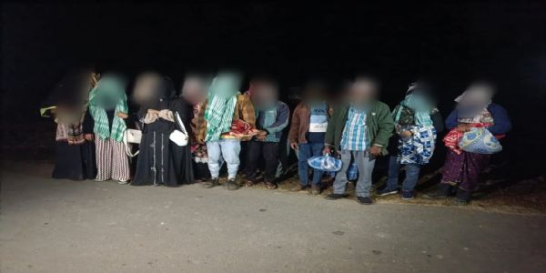 असम से 14 अवैध अप्रवासियों को भेजा गया बांग्लादेश