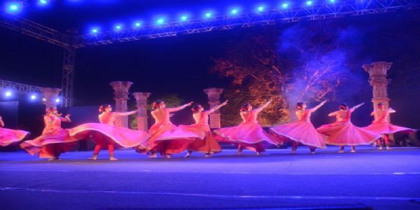 महाभारत समागम के तीसरे दिन नृत्‍य नाटिका नेत्रपट, उरुभंगम्, मोहे पिया का मंचन