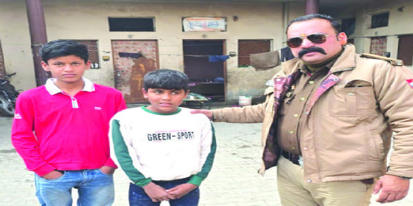 गुम हुए बच्चे को पुलिस ने किया सकुशल बरामद