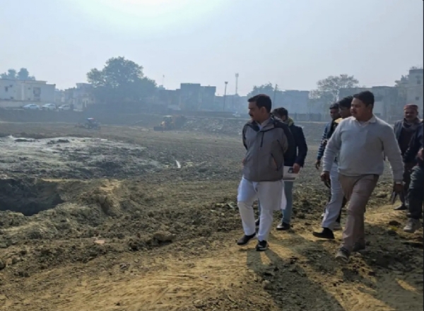 kannauj: shahar ke teen pramukh taalaabon ka jeernoddhaar mantree ne dekha