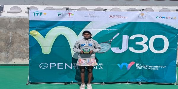 भारत की उभरती हुई टेनिस खिलाड़ी सृष्टि किरण