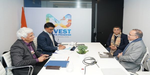 वर्ल्ड इकोनामिक फोरम-2026 के दौरान एचसीएल टेक के साथ मप्र के प्रतिनिधि मंडल की हुई चर्चा