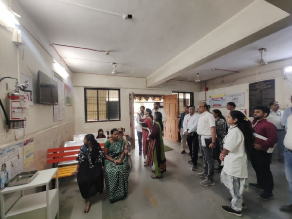 Inspection of anaemia special camp padagha