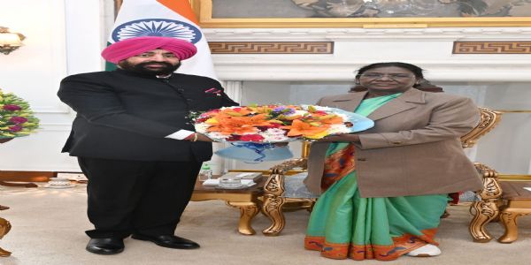 उत्तराखंड के राज्यपाल ने राष्ट्रपति से भेंट कर टीबी उन्मूलन पर की चर्चा