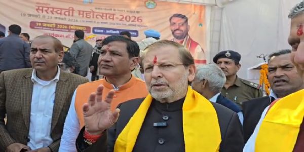 यमुनानगर:आदि बद्री में साप्ताहिक सरस्वती महोत्सव शुरू, 23 को पिहोवा में होगा समापन