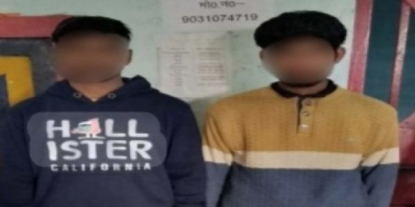 हत्या की साजिश नाकाम, दो अपराधी हथियार के साथ गिरफ्तार