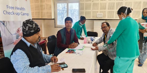 रांची में मारवाड़ महोत्सव के दौरान नि:शुल्क स्वास्थ्य शिविर, 300 लोगों को लाभ