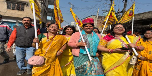 श्री श्याम सेवा मंडल का वार्षिक महोत्सव शोभायात्रा के साथ शुरू