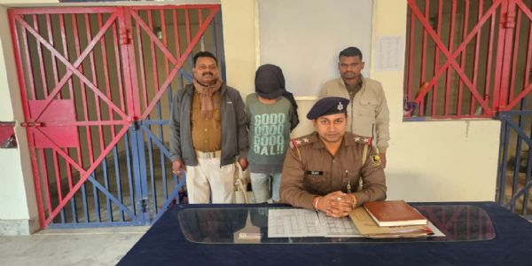 हत्या कर फरार हुए युवक पुलिस ने 6 घंटे में किया गिरफ्तार