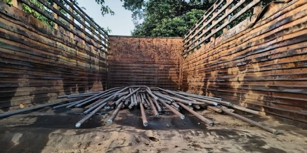 रेलवे निर्माण सामग्री की चोरी करने वाले सात आरोपित गिरफ्तार