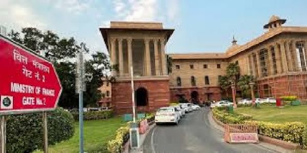 वित्‍त मंत्रालय के लोगो का प्रतीकात्‍मक चित्र