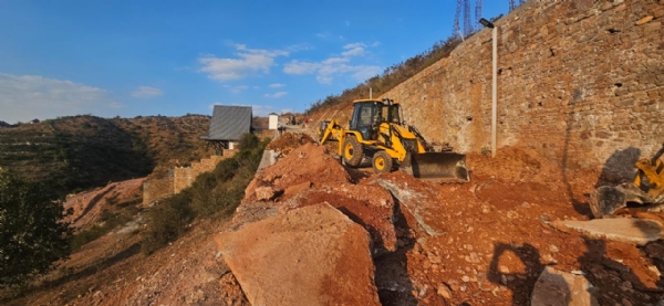 उदयपुर में पहाड़ी कटिंग पर यूडीए की बड़ी कार्रवाई