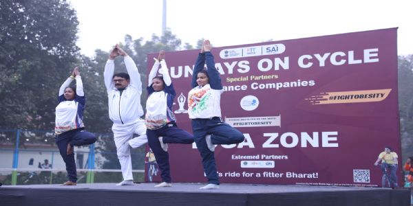 फिट इंडिया संडे ऑन साइकिल