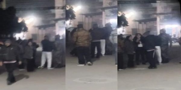 जिला अस्पताल में महिलाओं से छेड़छाड़, इमरजेंसी के वार्ड बॉय की पिटाई का वीडियो वायरल