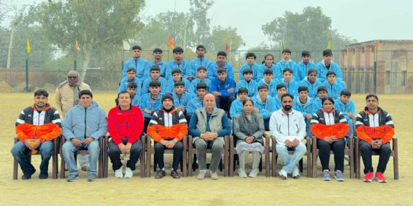 हिसार : 69वें नेशनल स्कूल गेम्स के लिए हरियाणा की टीम राजस्थान रवाना